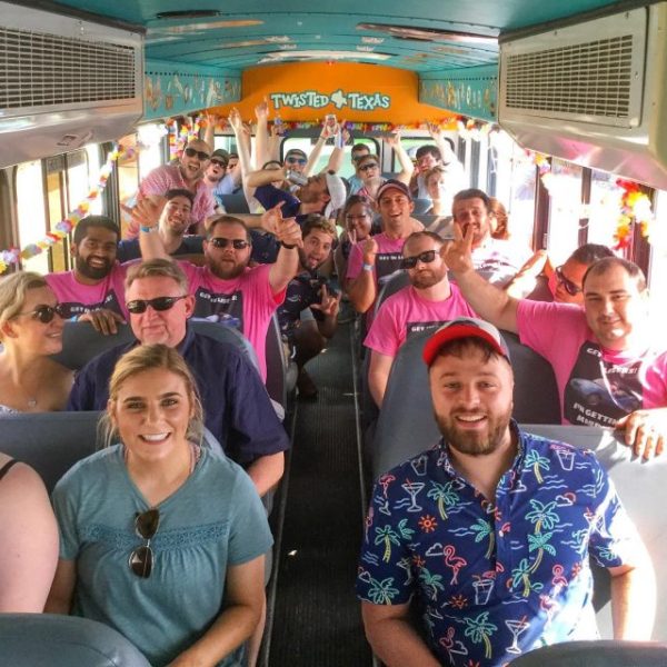 Shannon Kennedy et al. posing for the camera