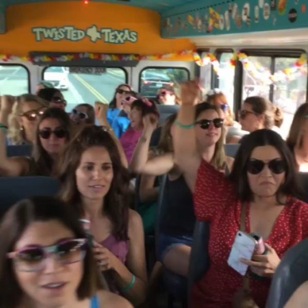 group of women enjoying live music