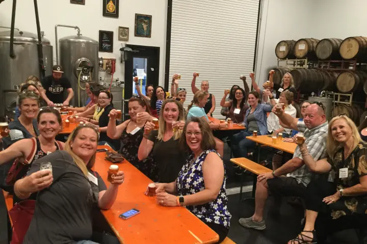 Jordan Todosey, Tommy Muska posing for the camera