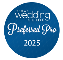 Texas Wedding Guide Preferred Pro 2025 badge